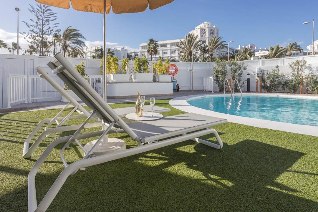 Lightbooking Alemania Piscina Privada Playa Del Ingles Eksteriør billede